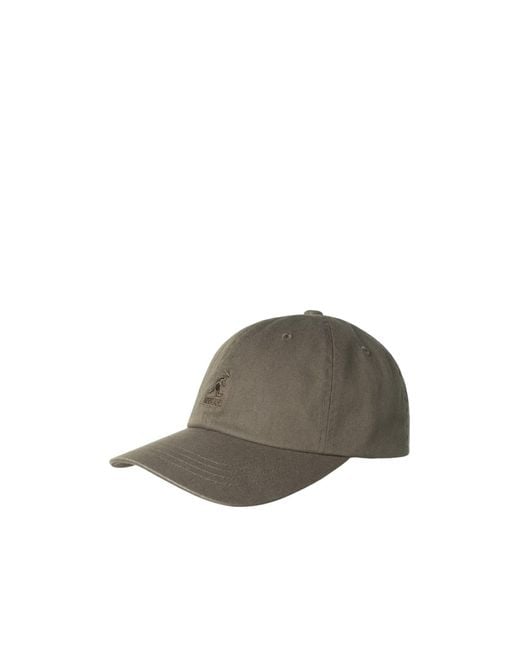 Kangol Brown Logo Washed Baseball Cap for men