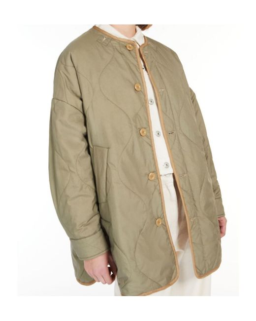 Weekend by Maxmara Natural Shearling-Collar Jacket