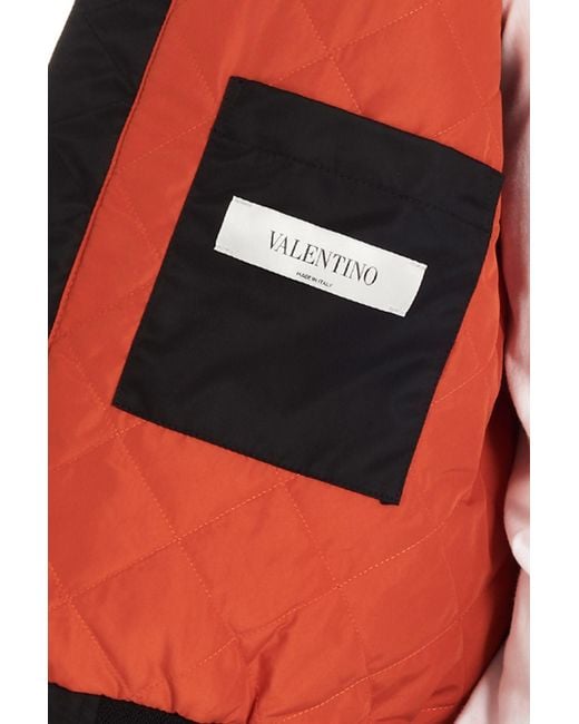 Valentino Black Vltn Star Bomber Jacket for men