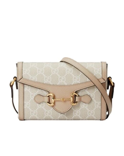 Gucci Natural Horsebit 1955 Mini Bag