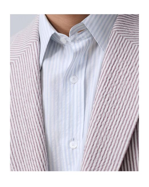 Dior Purple Iviera Double-Breasted Jacket for men