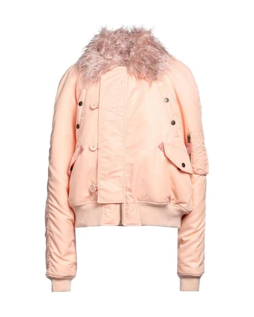 MM6 by Maison Margiela Pink Minimalist Jacket