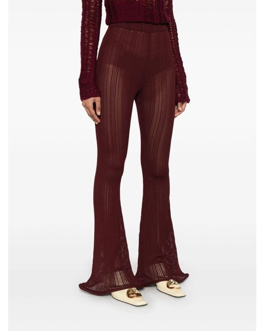Séfr Red Burgundy Trousers