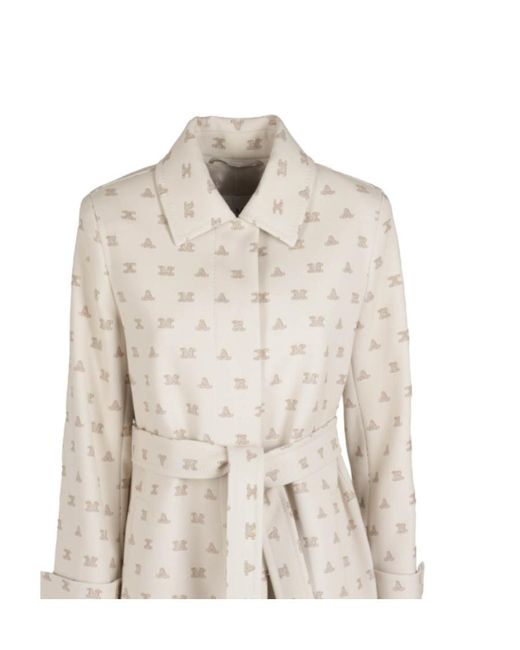 Max Mara White Logo Windbreaker