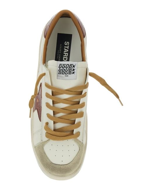 Golden Goose Deluxe Brand Multicolor Stardan Lace-Up Sneakers for men