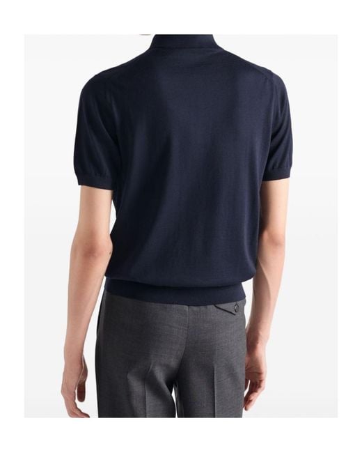 Prada Blue T-Shirts And Polos for men