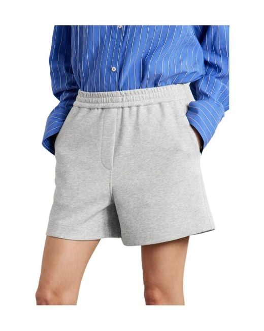 Co. Gray Elastic Waist Shorts