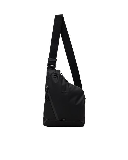 Boss Black Logo Crossbody Bag for men