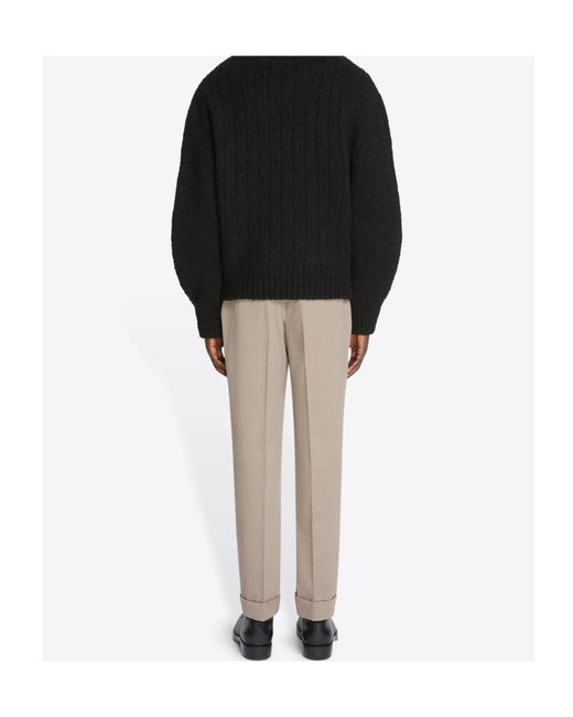 Dries Van Noten Natural Cuffed Pants for men