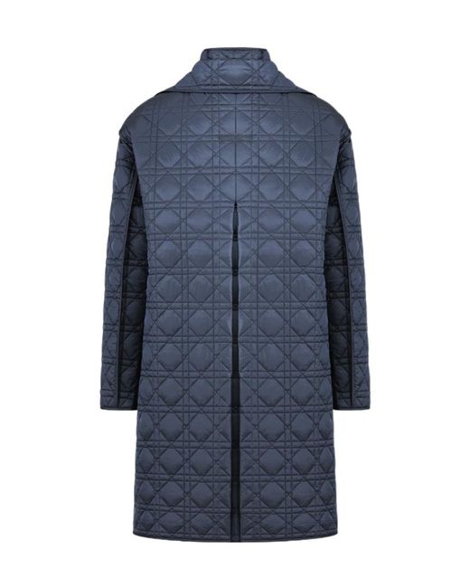 Dior Blue Cannage Coat for men