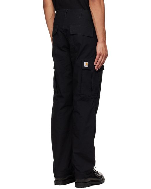 Carhartt Black Wip Regular Cargo Pants for men