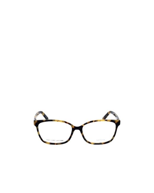 Marc Jacobs White Eyewear Rectangular Frame Glasses