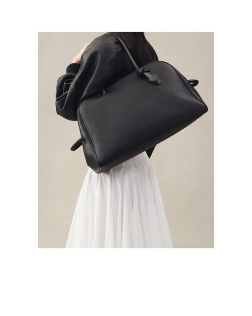 Jacquemus Black The Turismo Knotted Top-Handles Tote Bag for men