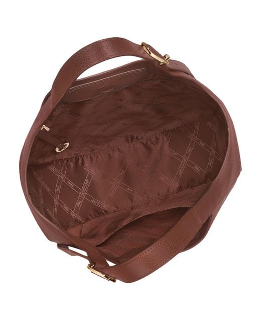 Longchamp Brown Le Foulonné Xl Tote Bag