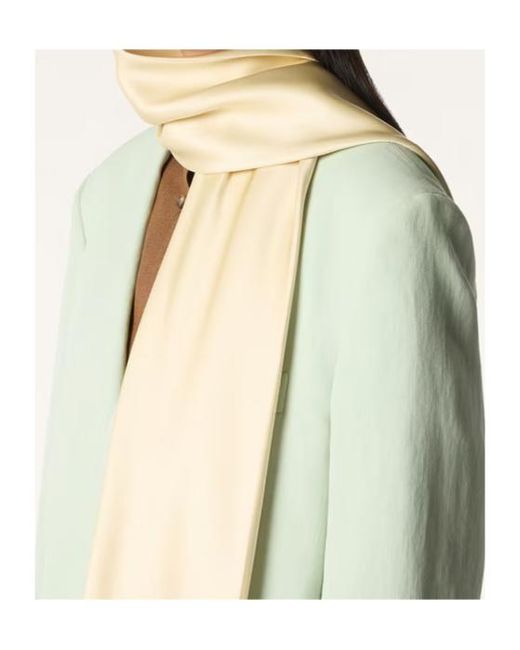 Loro Piana White Matinee Scarf
