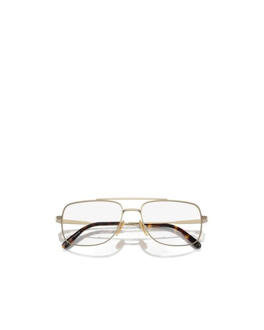 Ray-Ban White Full-Frame Plain Mirror for men