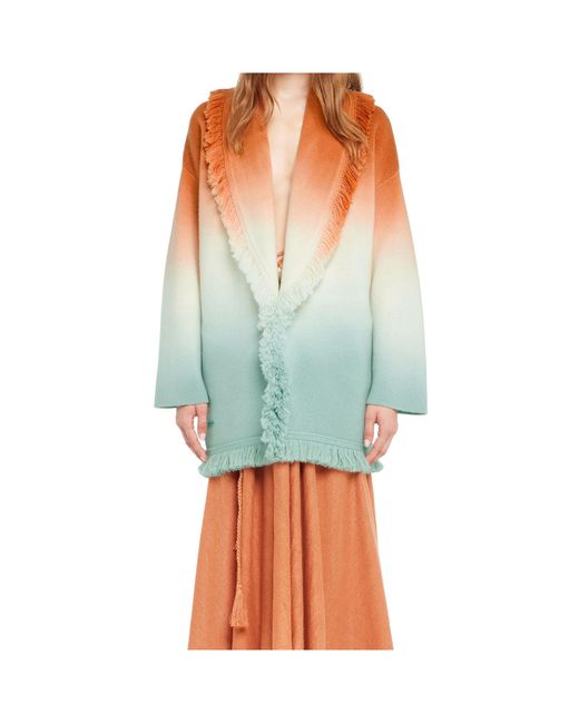 Alanui Green Shades Of Shore Cardigan