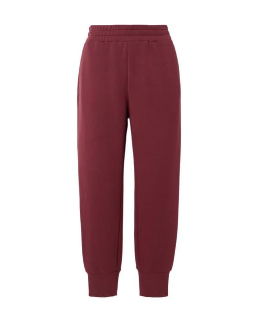 Varley Red The Slim Cuff Doublesoft Track Pants