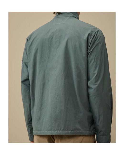 C P Company Green Lens-Detail Jacket for men