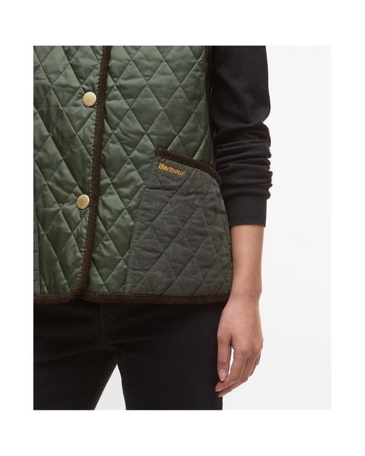 Barbour Green Sleeveless Vest