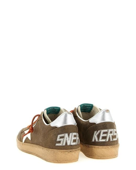 Golden Goose Deluxe Brand Brown Sneakers for men