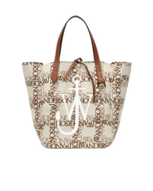 J.W. Anderson Multicolor Jw Anderson Logo Jacquard Belt Tote Bag
