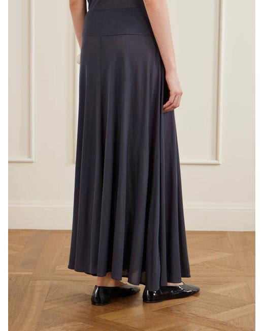 St. Agni Blue Flowing Skirt