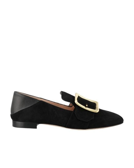 Bally Black Janelle Buckle Ring Love Shoes