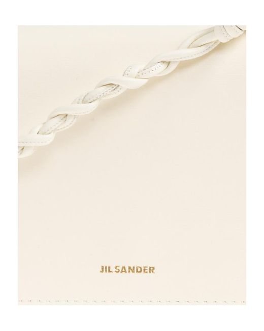 Jil Sander Natural Tangle Shoulder Bag