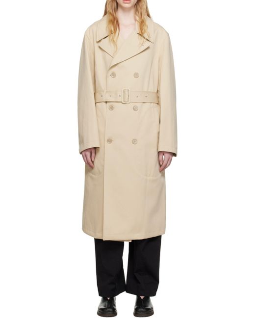 Lemaire Natural Military Trench Coat