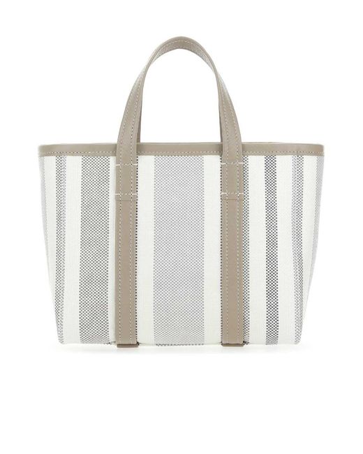 Balenciaga White Logo Handbag