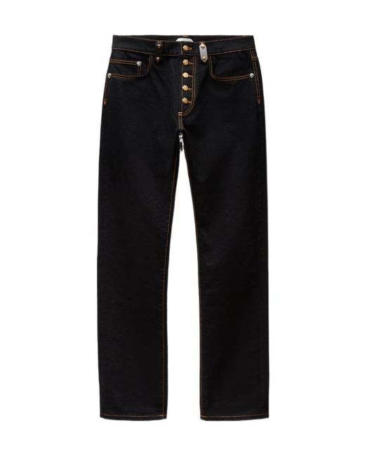 Versace Black Straight Jeans for men