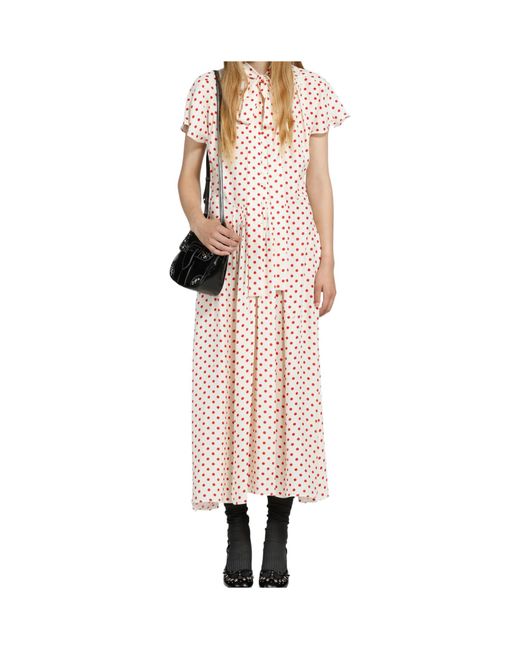 N°21 Pink Polka Dot Dress