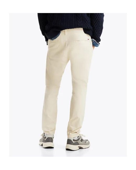 Tommy Hilfiger Natural Austin Slim Fit Chinos for men