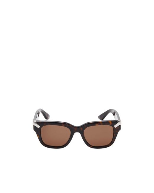 McQueen Multicolor Eyewear Square Frame Sunglasses for men