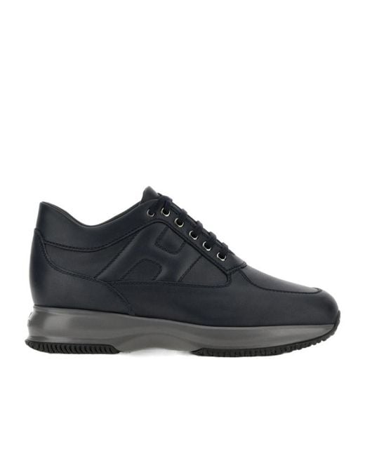 Hogan Black Sneakers Interactive for men