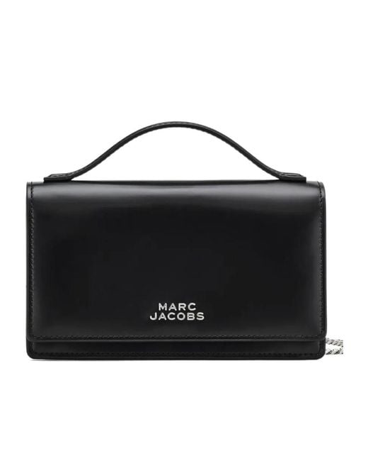 Marc Jacobs Black The Glam Mirror Mini Handbag