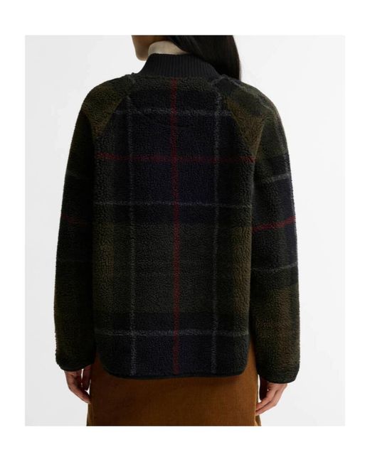 Barbour Black Plaid Jacket