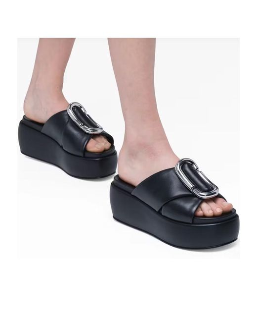 Marc Jacobs Blue The Pop J Marc Platform Sandal