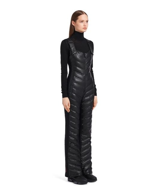 Prada Black Suspender Jumpsuit