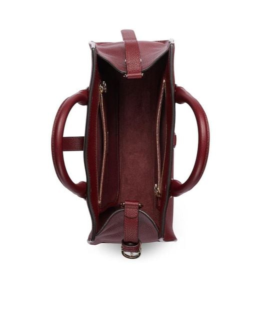 Gucci Red Hook Closure Medium Tote Bag