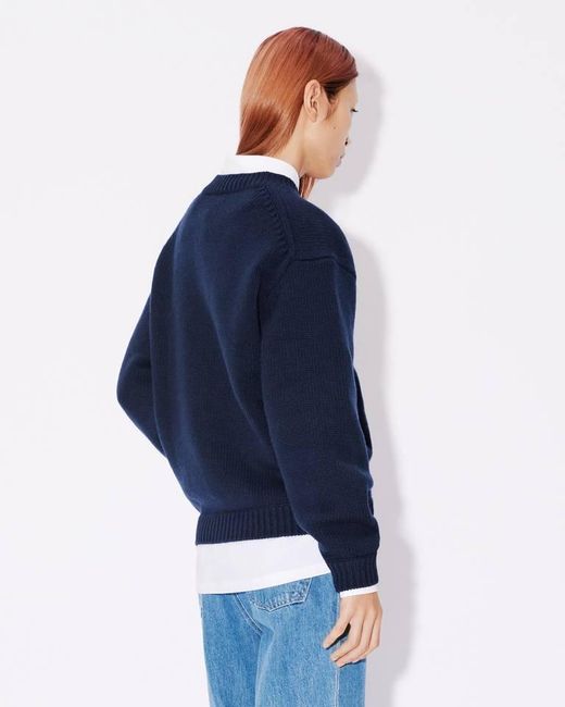 KENZO Blue Elephant' Wool Jumper