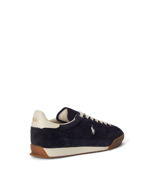 Polo Ralph Lauren Blue Lace-Up Casual Sneakers