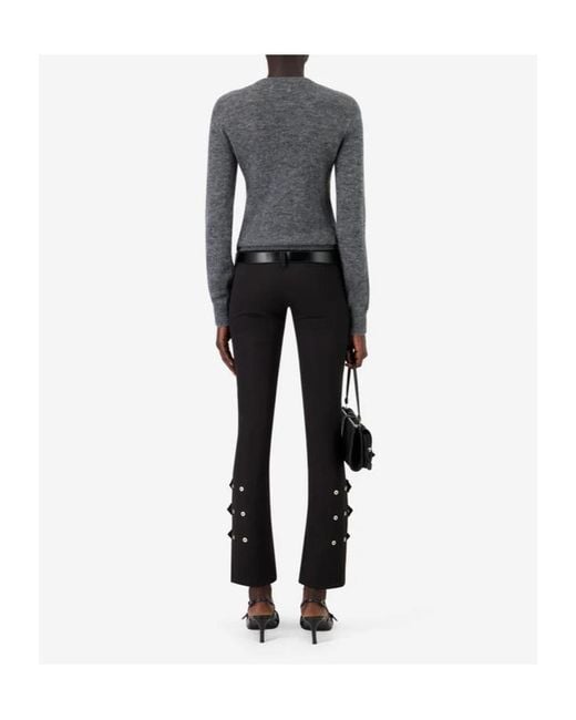 Coperni Gray Buckle Cut-Out Jumper