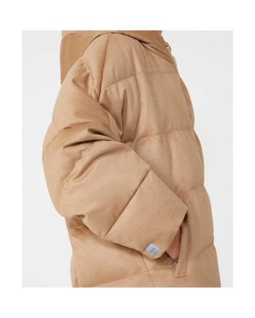 Max Mara Natural The Cube Hooded Down Jacket