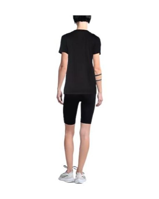 Max Mara Black Short-Sleeve Printed T-Shirt