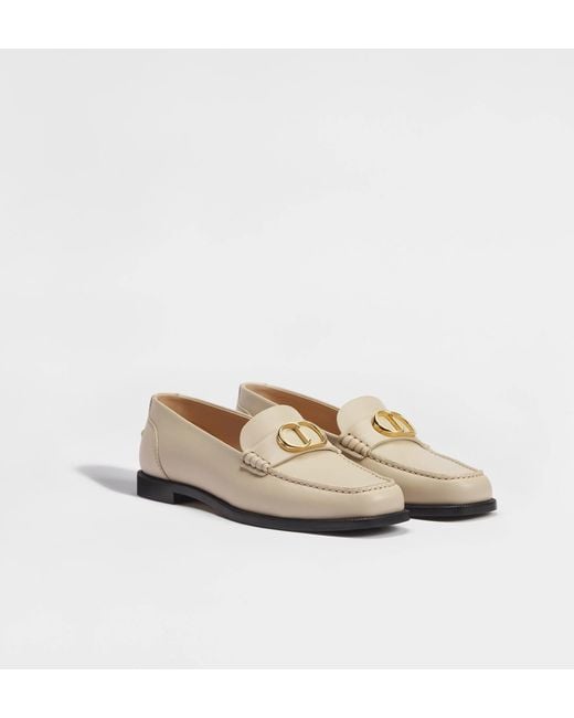 Dior White Palais Loafer