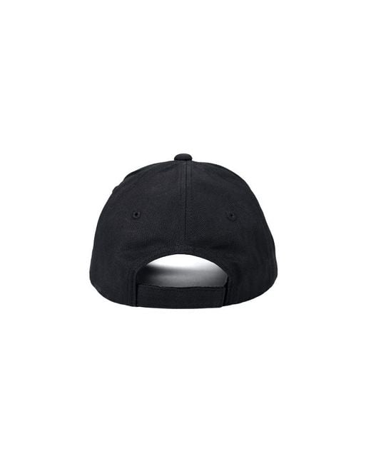 Emporio Armani Blue Logo-Patch Curved Peak Baseball Cap for men
