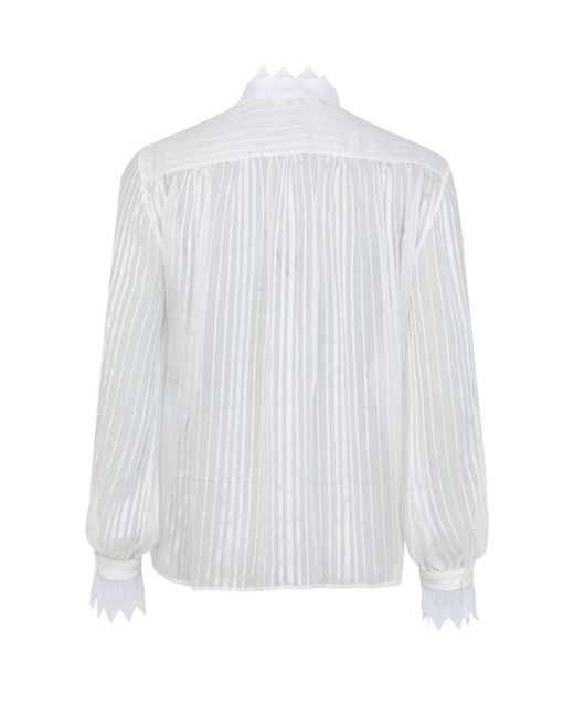 Chloé White Long Sleeve Shirt