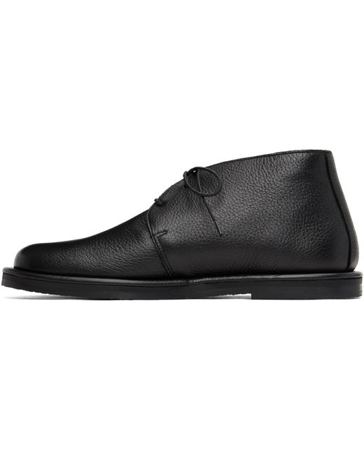 Studio Nicholson Black Woodrow Desert Boots for men
